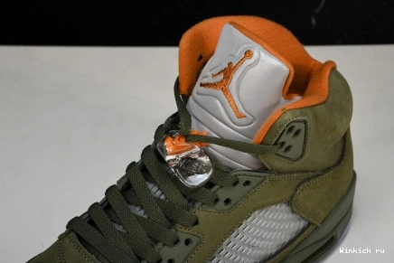 “Olive” Jordan Air 5 1008